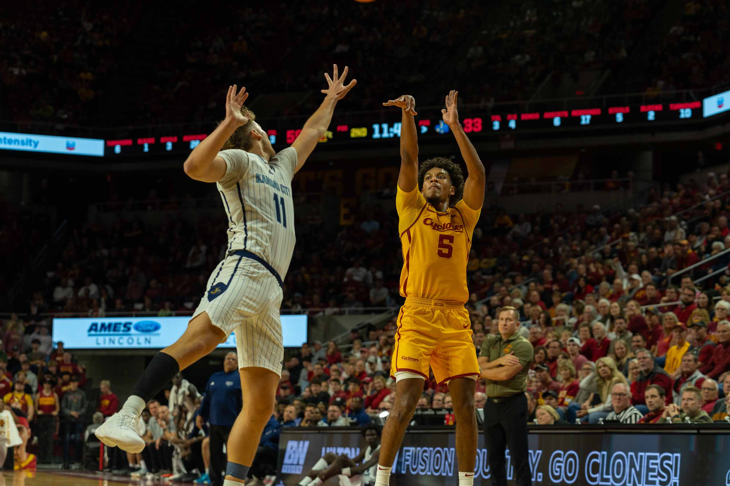 Iowa State Basketball vs Kansas City