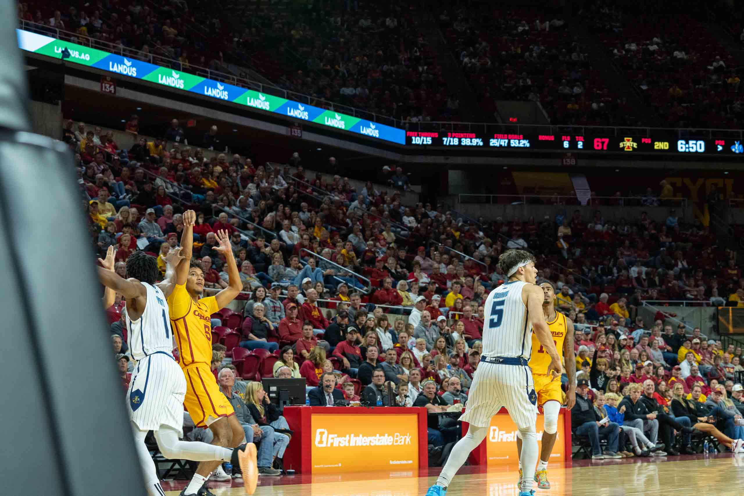 Iowa State Basketball vs Kansas City