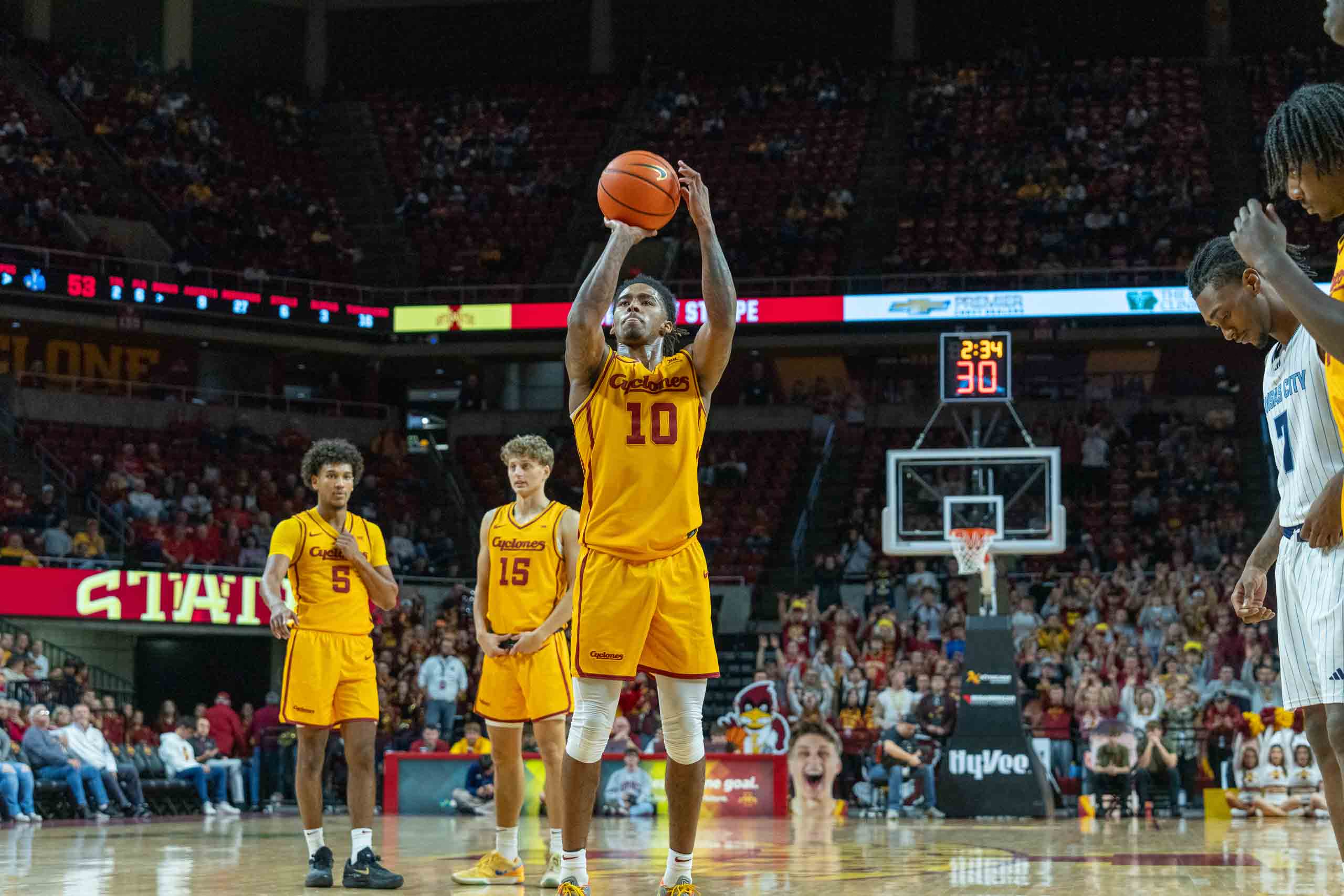 Iowa State Basketball vs Kansas City